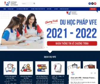 Vfegroup.vn(Du học Pháp) Screenshot