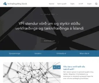 Vfi.is(Verkfræðingafélag) Screenshot