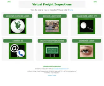 Vfinspections.com(Virtual Freight Inspections) Screenshot