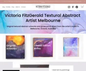 Vfitzartist.com.au(Victoria FitzGerald) Screenshot