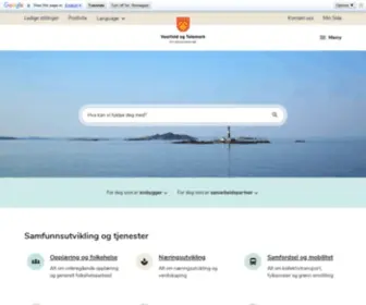 VFK.no(Vestfold og Telemark fylkeskommune) Screenshot