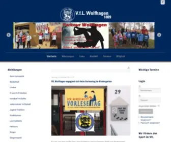 VFL-Wolfhagen.de(Leibesübungen) Screenshot