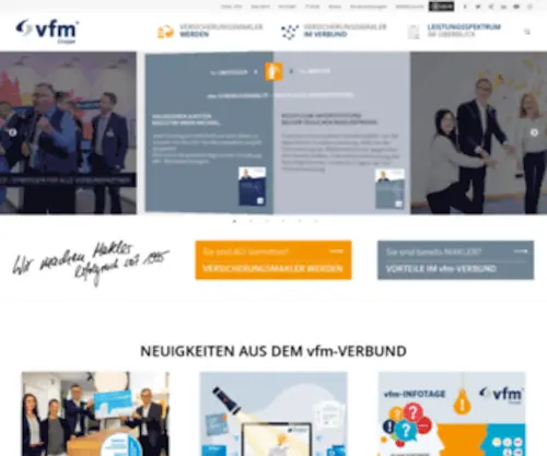 VFM-Franchise.de(Makler) Screenshot