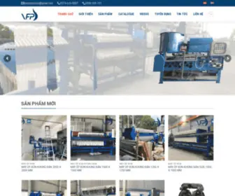 VFP.vn(VFP tự hào là Công ty sản xuất máy ép bùn CHẤT LƯỢNG) Screenshot