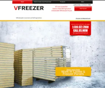 Vfreezer.com(网站改版中) Screenshot