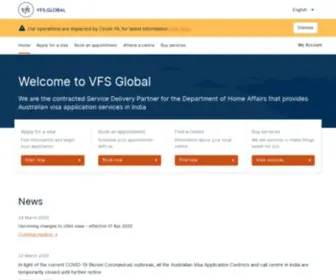 VFS-IN-FR.com(India Visa Information) Screenshot