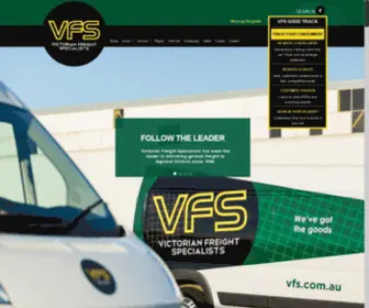 VFS.com.au(Victorian Freight Specialists) Screenshot