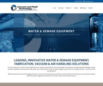 VFT.co.za(Water & Sewage Equipment) Screenshot