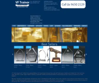 VFtrainor.com.au(VF TRAINOR TROPHIES AWARDS ENGRAVING PROMOTIONAL) Screenshot