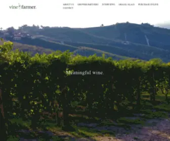 Vfwines.com(Meaningful wine) Screenshot