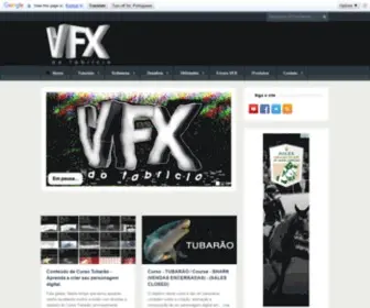 VFxdofabricio.com.br(VFX) Screenshot