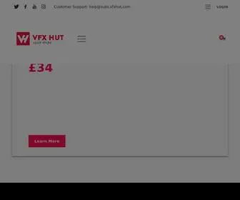 VFxhut.com(VFX Hut) Screenshot