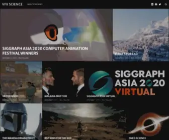 VFXscience.com(Technology behind the Art) Screenshot