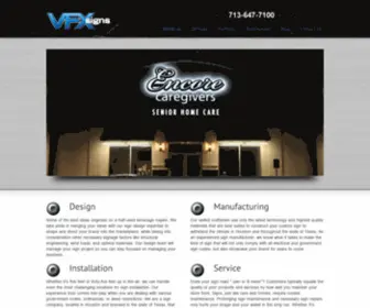 VFxsigns.com(VFX Signs) Screenshot