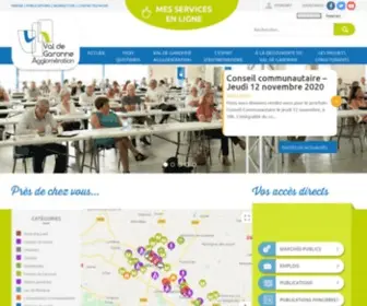 VG-Agglo.com(Val de Garonne Agglomération) Screenshot