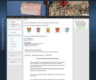 VG-Boos.de(Verwaltungsgemeinschaft Boos) Screenshot