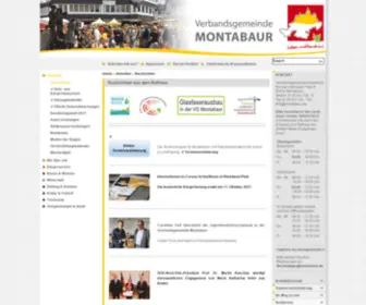 VG-Montabaur.de(VG Montabaur) Screenshot