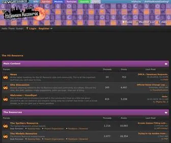 VG-Resource.com(The VG Resource) Screenshot