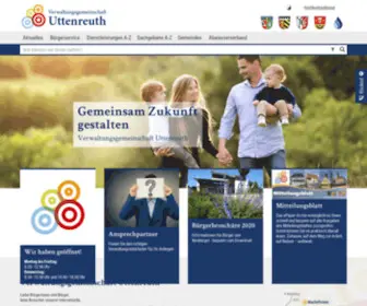 VG-Uttenreuth.de(Verwaltungsgemeinschaft Uttenreuth) Screenshot