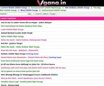 Vgana.in(New Bollywood Mp3 Songs) Screenshot