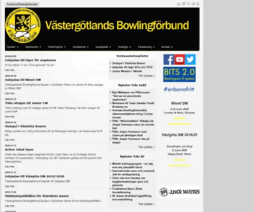 VGBF.com(Västergötlands) Screenshot