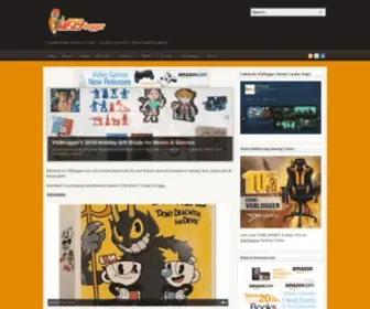 VGblogger.com(Celebrating geek culture) Screenshot