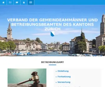 VGBZ.ch(Kanton Zürich) Screenshot