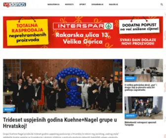 Vgdanas.hr(VG Danas) Screenshot