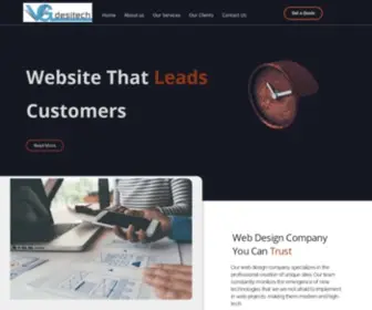 Vgdesitech.org(Developing eCommerce) Screenshot