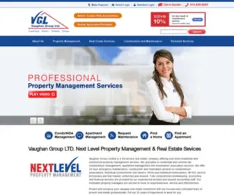 VGLLTD.com(Columbus Property Management & Real Estate) Screenshot