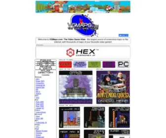 Vgmaps.com(The Video Game Atlas) Screenshot