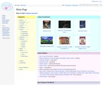 VGMPF.com(Video Game Music Preservation Foundation Wiki) Screenshot