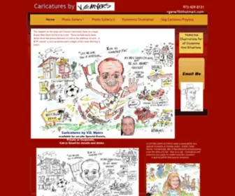 VGmyers.com(Caricatures by V.G.Myers) Screenshot