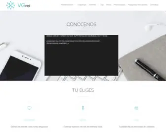 Vgnet.es(Servicios de telecomunicaciones) Screenshot