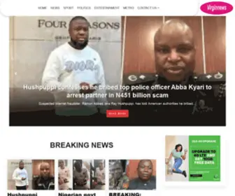 Vgnewsng.com(Breaking News and happenings in Nigeria where you can read facts as it happens) Screenshot