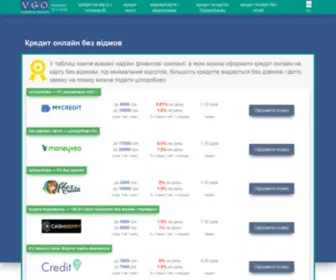 Vgo.com.ua(Моментальні) Screenshot