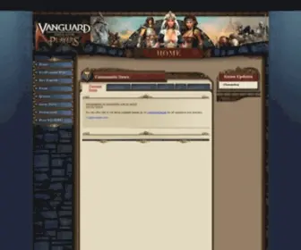 Vgoplayers.com(Vanguard Players) Screenshot