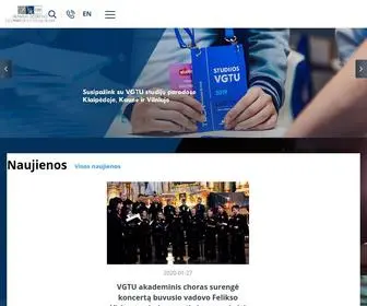 Vgtu.lt(VILNIUS TECH) Screenshot