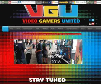 Vgu-Con.com(VGU Video Gamers United) Screenshot