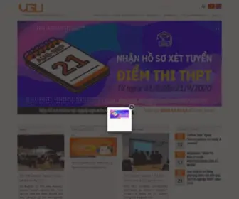 Vgu.edu.vn(Vietnamese-German University) Screenshot