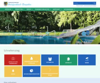 Vgwaldfischbach-Burgalben.de(Verbandsgemeinde Waldfischbach) Screenshot
