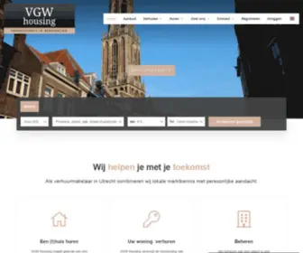 VGwhousing.nl(VGW Group) Screenshot