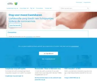 VGZ-Zorgkantoren.nl(Een PGB) Screenshot