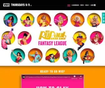 VH1Dragracefantasyleague.com(VH1Dragracefantasyleague) Screenshot