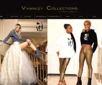 Vhanley.com(Unique Fashion Design) Screenshot