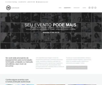 Vhaudiovisuais.com(VH Audiovisuais / Som) Screenshot