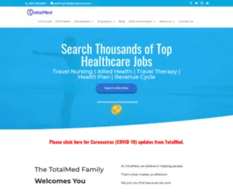 VHCSYstems.com(Jobs for Travel Nursing) Screenshot