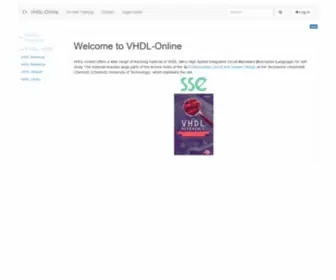 VHDL-Online.de(VHDL Online) Screenshot