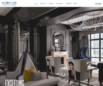 VHghotels.com(Vision Hospitality Group) Screenshot