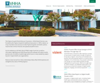 Vhhaservices.com(VHHA Shared Services) Screenshot